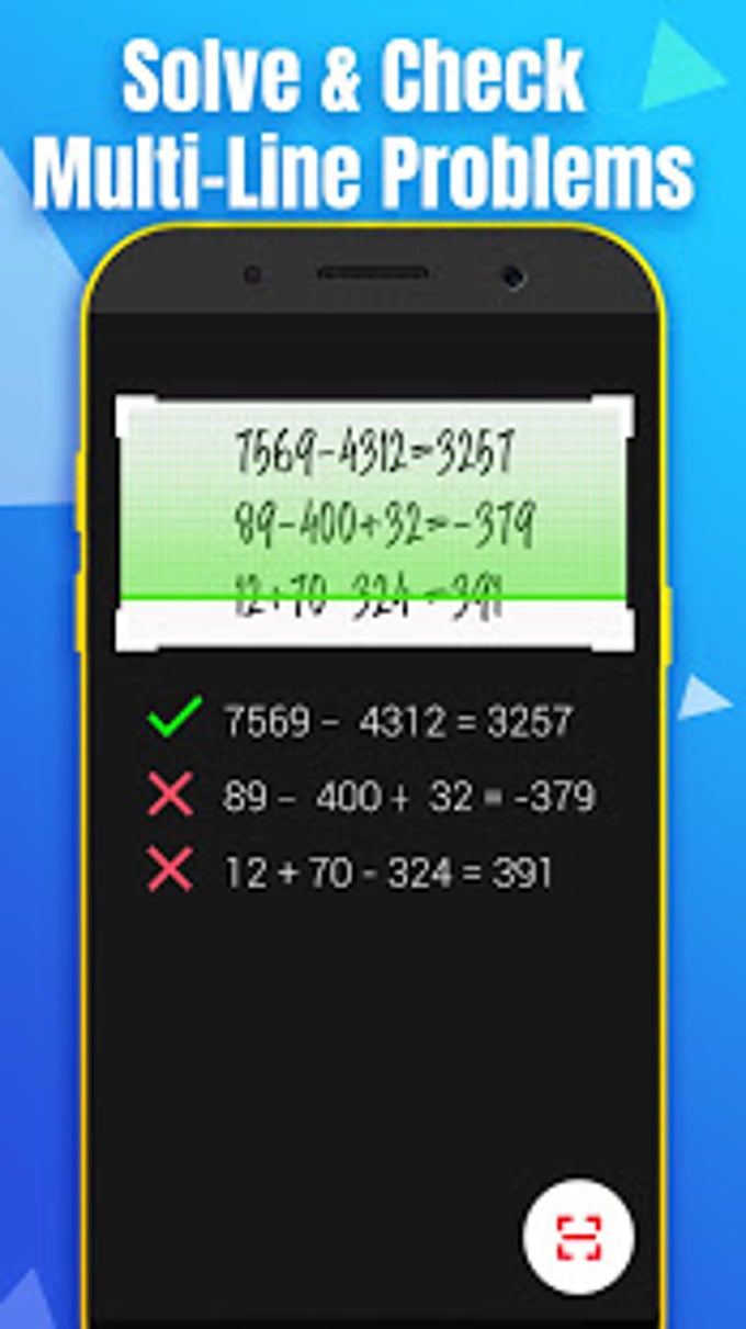 Math Calculator - Solve Math Problems by Camera