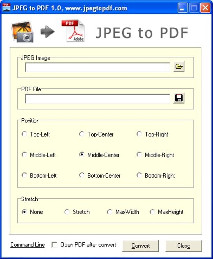 convert jpg to pdf mac terminal