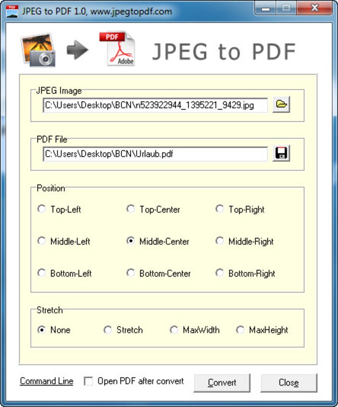 Jpeg To Pdf Download