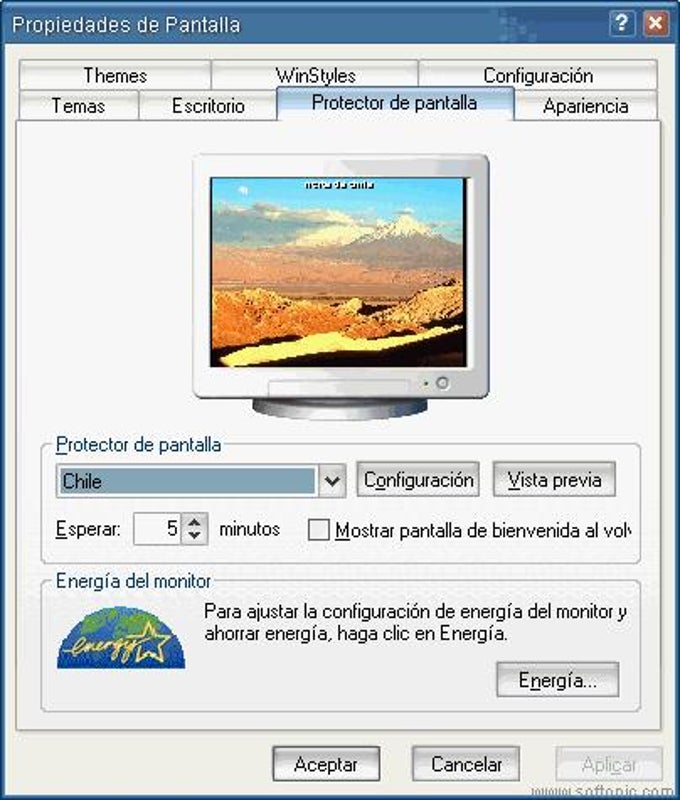 Chile Screen Saver Chile Screen Saver