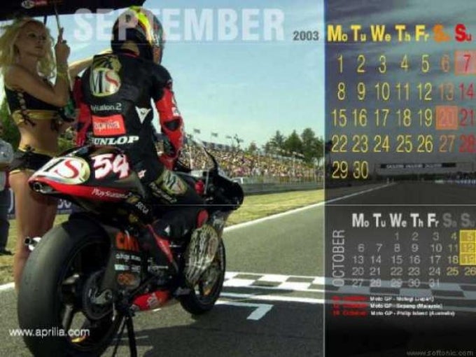 Aprilia Calendar Aprilia Calendar