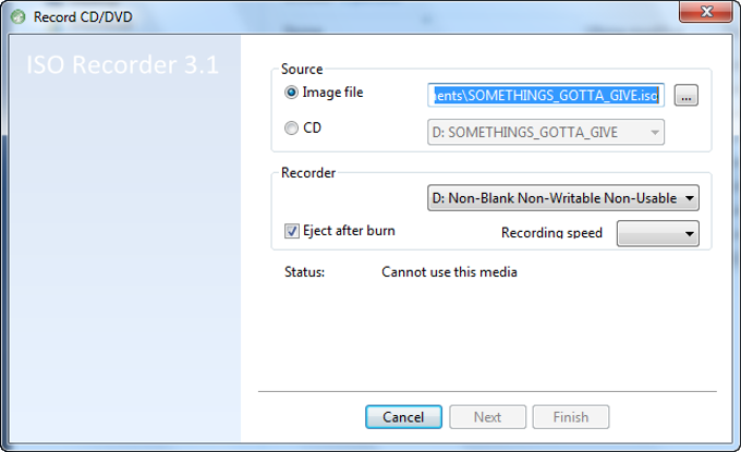 ISO Recorder ISO Recorder
