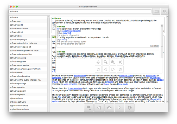 Fora Dictionary Pro Fora Dictionary Pro