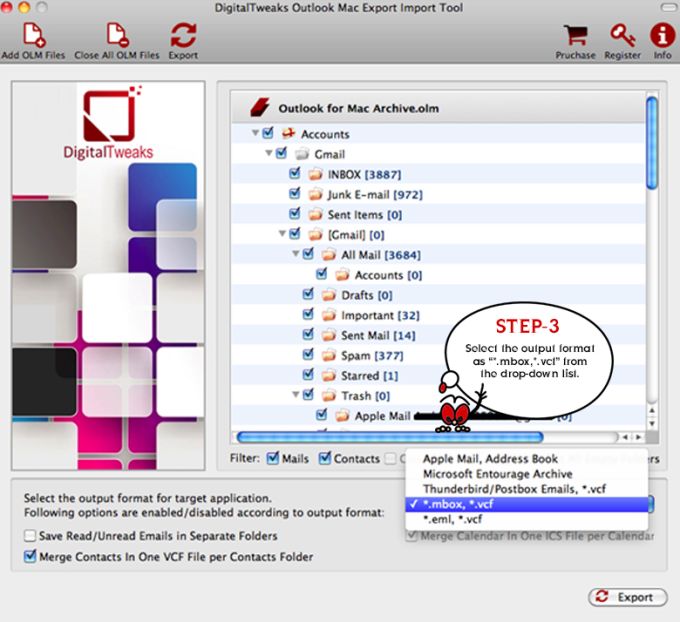 free olm to pst converter for mac