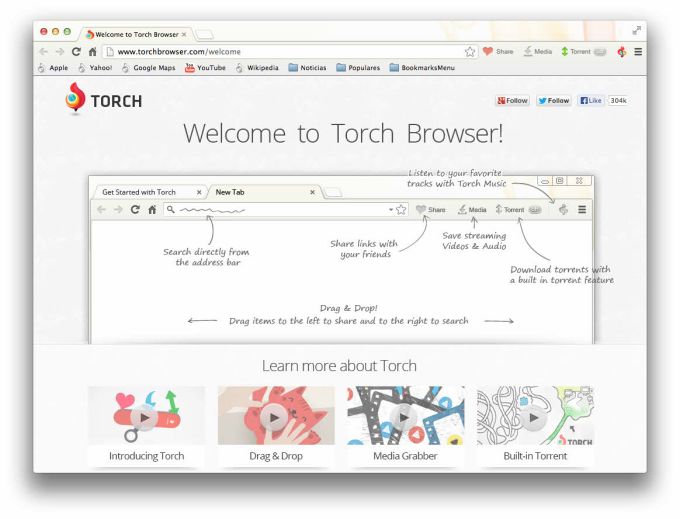 torch browser for android tablet