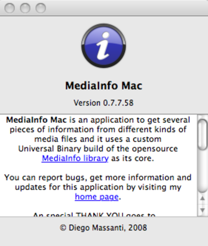 MediaInfo 23.06 + Lite download the last version for apple
