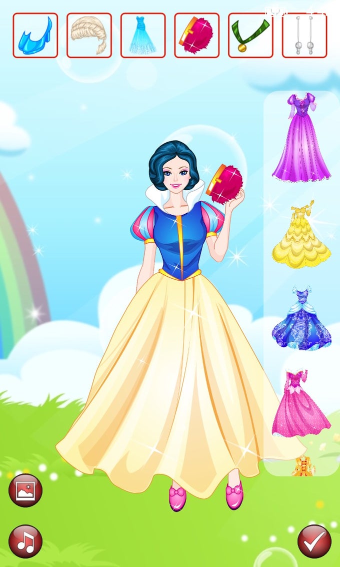 Dress Up: Disney Gown Dress Up: Disney Gown