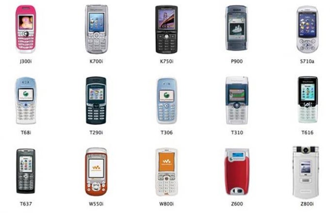 Sony Ericsson Icons