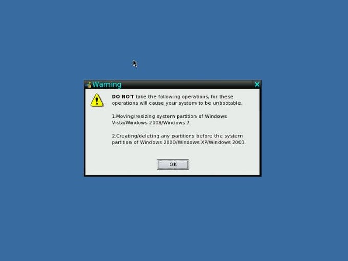 Partition Wizard Bootable CD Partition Wizard Bootable CD