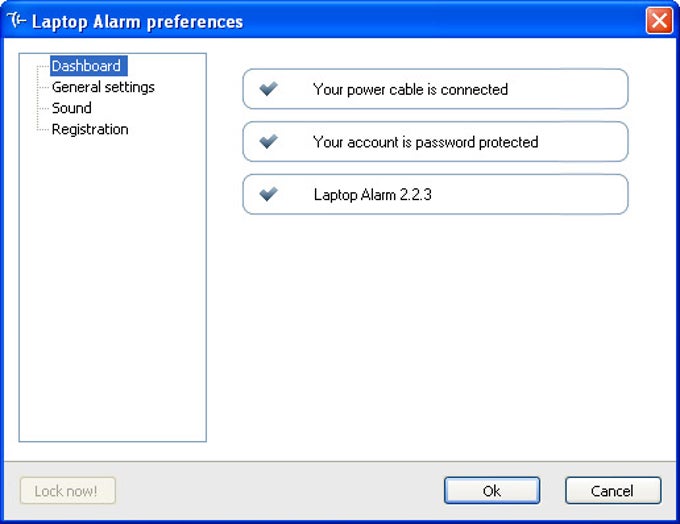 Laptop Alarm Laptop Alarm