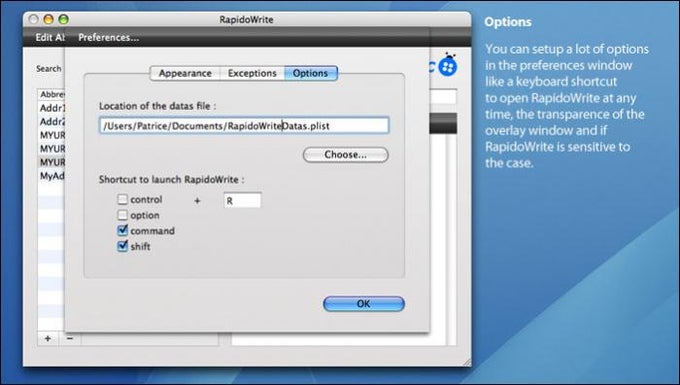 RapidoWrite RapidoWrite