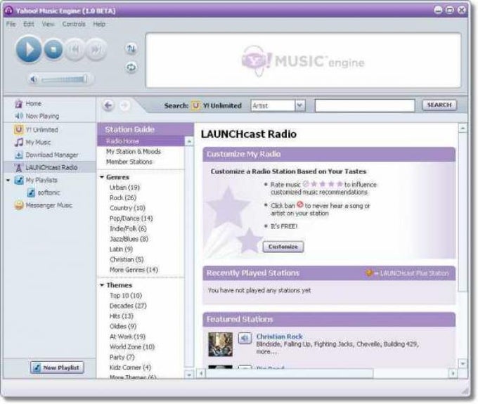 Yahoo Music Engine Yahoo Music Engine