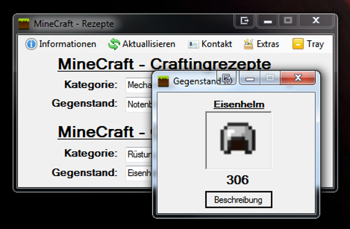 Minecraft Rezepte - Download