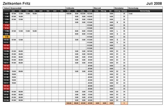 SF-Dienstplan SF-Dienstplan
