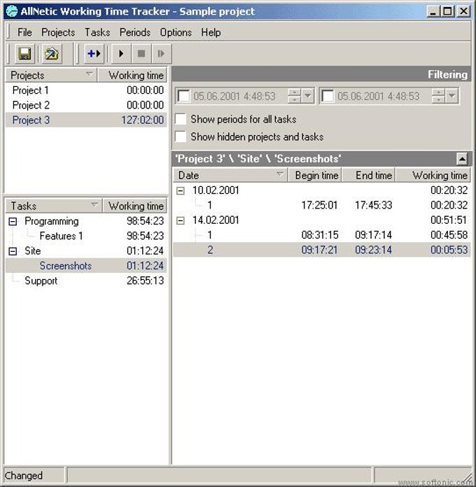 AllNetic Working Time Tracker AllNetic Working Time Tracker