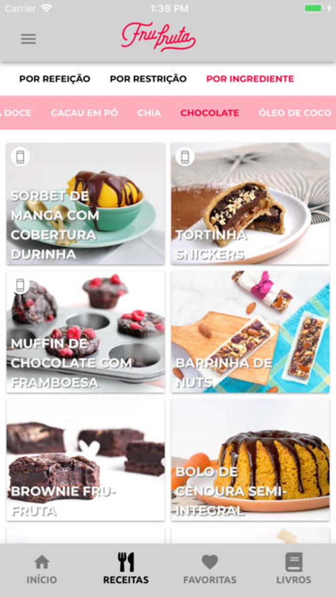 Fru-fruta - Receitas Saudáveis