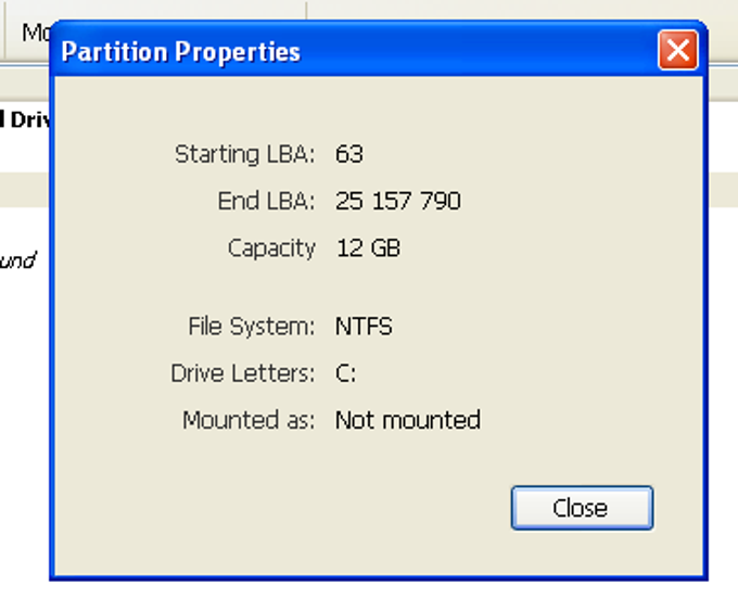 Partition Find and Mount Partition Find and Mount