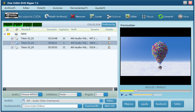 Free CUDA DVD Ripper Free CUDA DVD Ripper