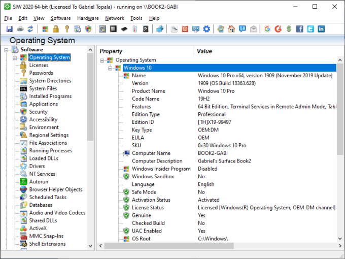 SIW (System Information for Windows) 2022 v12.2.0505a Technician Siw-siw-operating-system