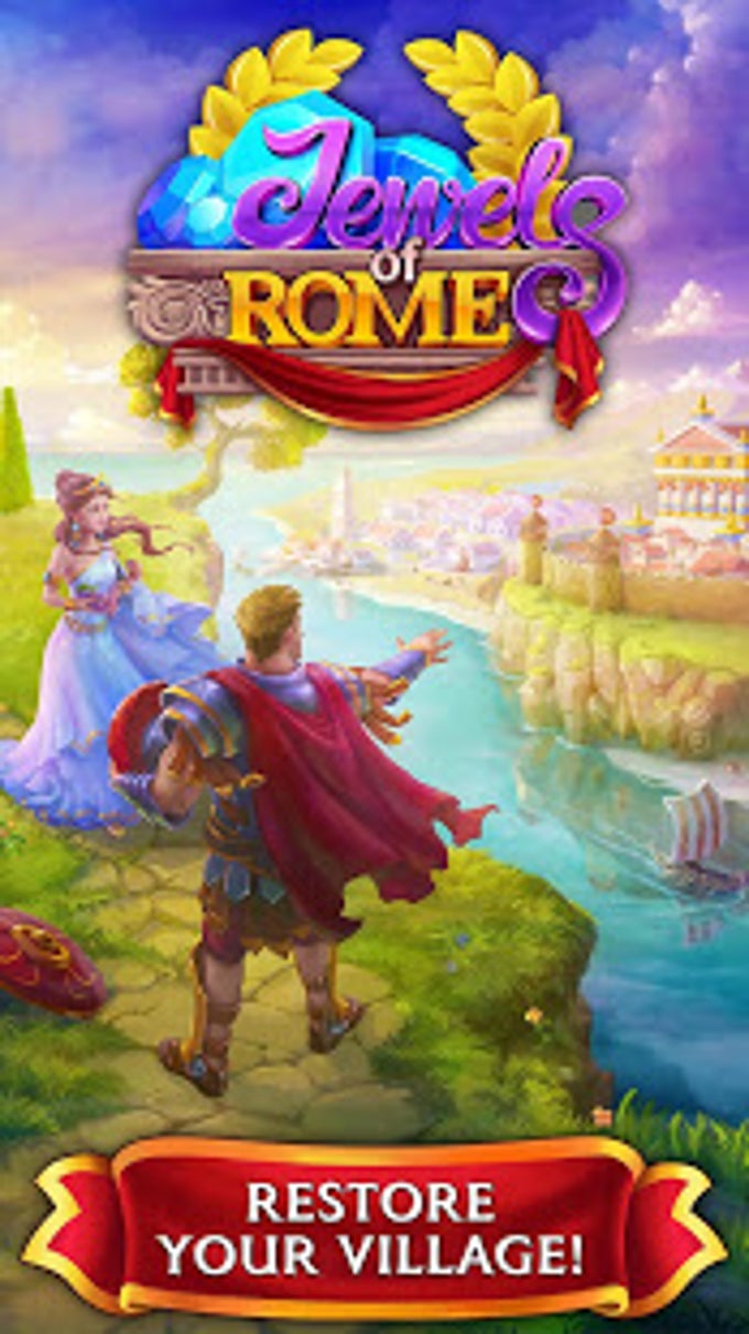 Jewels of Rome: Gems and Jewels Match-3 Puzzle для Android — Скачать