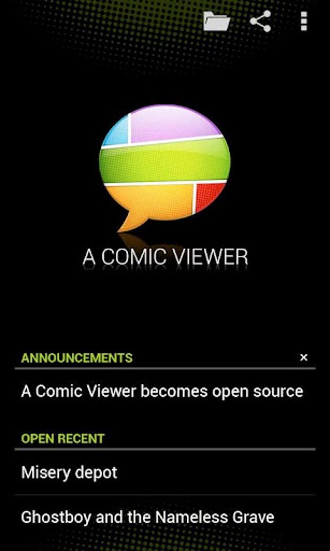 A Comic Viewer A Comic Viewer