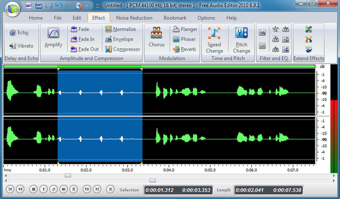 Free Audio Editor Free Audio Editor