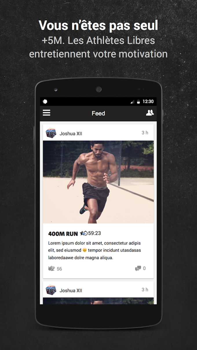 Freeletics pour Android Télécharger