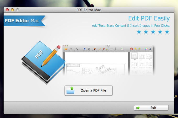 PDF Editor Mac PDF Editor Mac