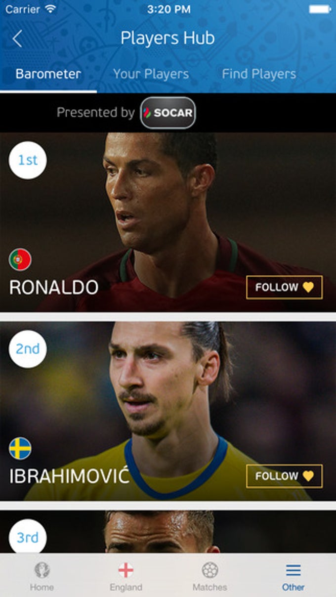 UEFA EURO 2016 Official App UEFA EURO 2016 Official App