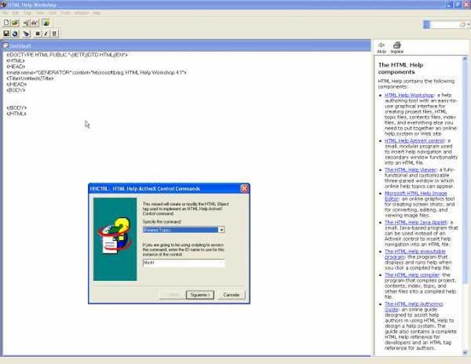 Microsoft HTML Help SDK Microsoft HTML Help SDK