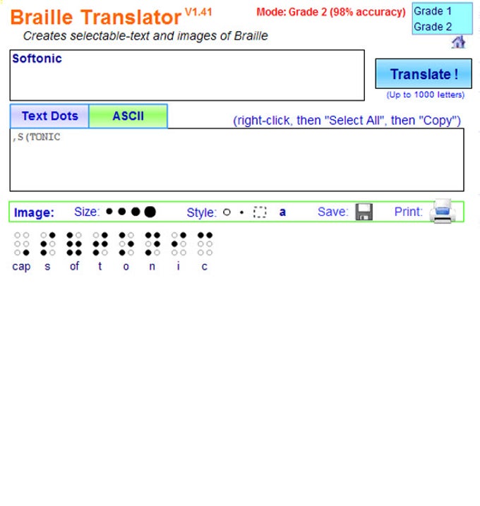 Braille Translator Braille Translator