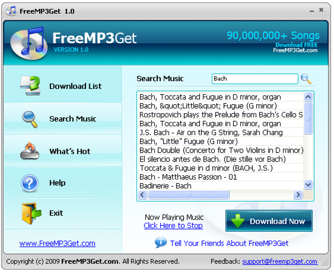 FreeMP3Get FreeMP3Get