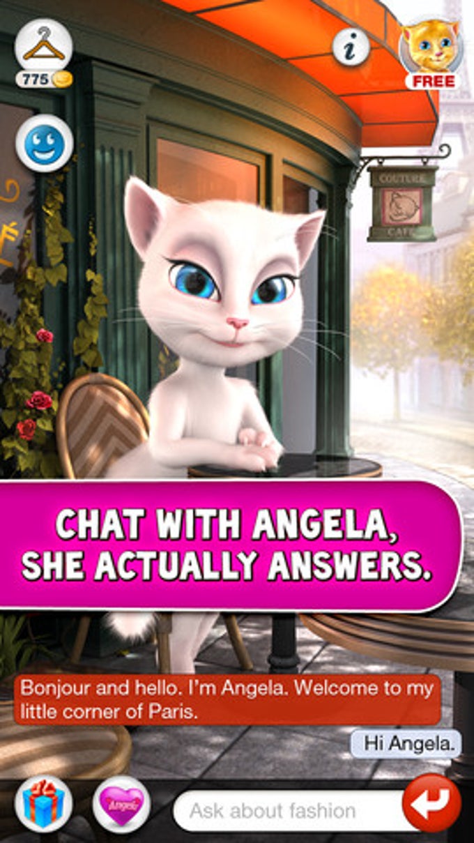 Talking Angela Talking Angela
