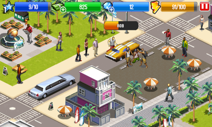 Jogo Gangstar City para Android  City, City games, Free mobile games