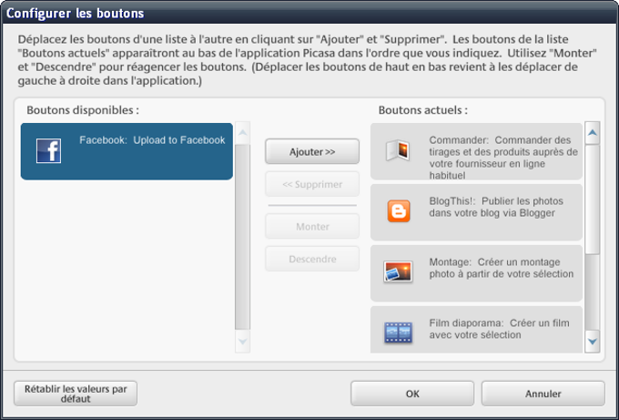 Picasa Facebook Uploader Picasa Facebook Uploader