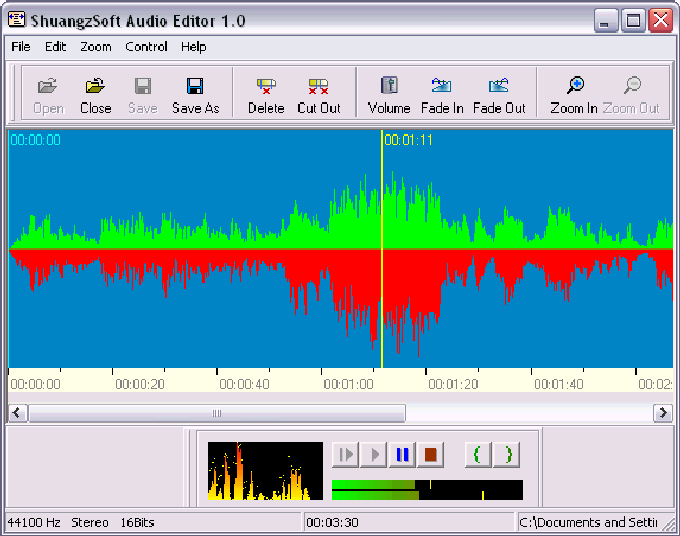 ShuangzSoft Audio Editor ShuangzSoft Audio Editor