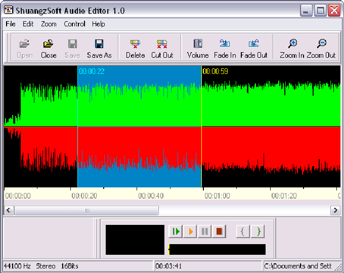 ShuangzSoft Audio Editor ShuangzSoft Audio Editor