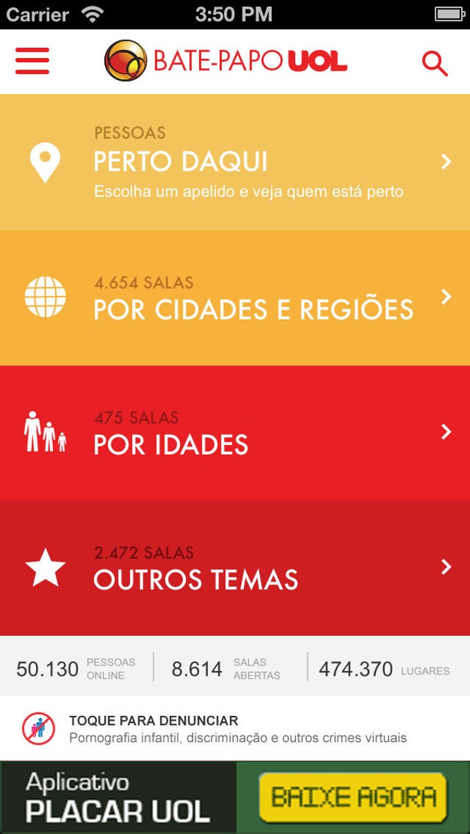 Bate-Papo UOL para iPhone - Download