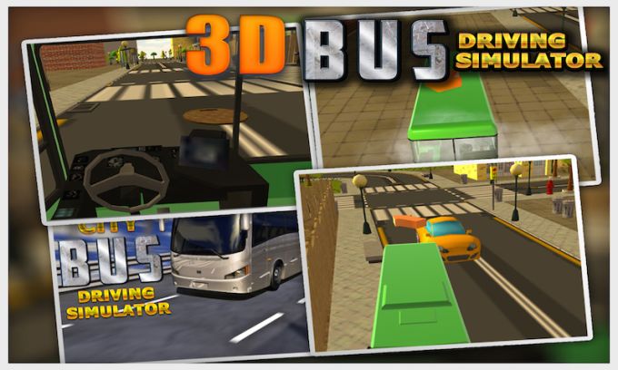 download the new City Bus Driving Simulator 3D