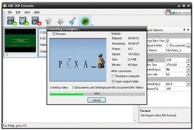ABC 3GP Converter ABC 3GP Converter