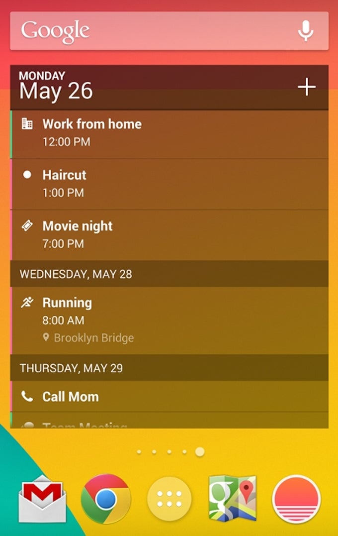 Sunrise Calendar para Android Download