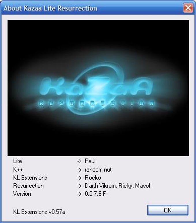 download kazaa lite resurrection