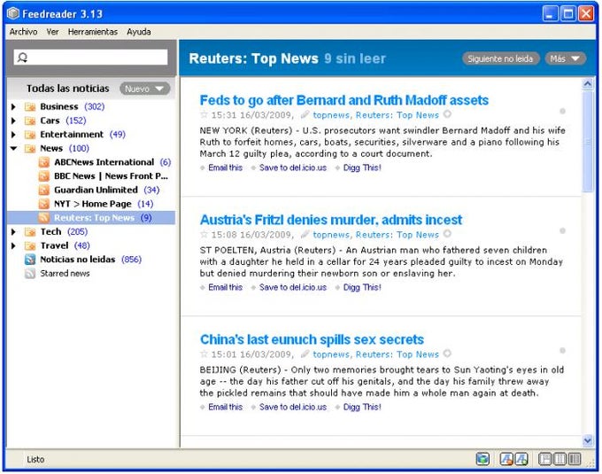 Feedreader Feedreader