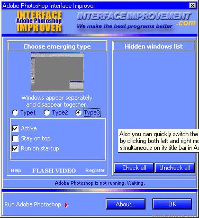 Photoshop Interface Improver Photoshop Interface Improver