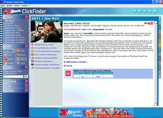 TV Movie ClickFinder TV Movie ClickFinder