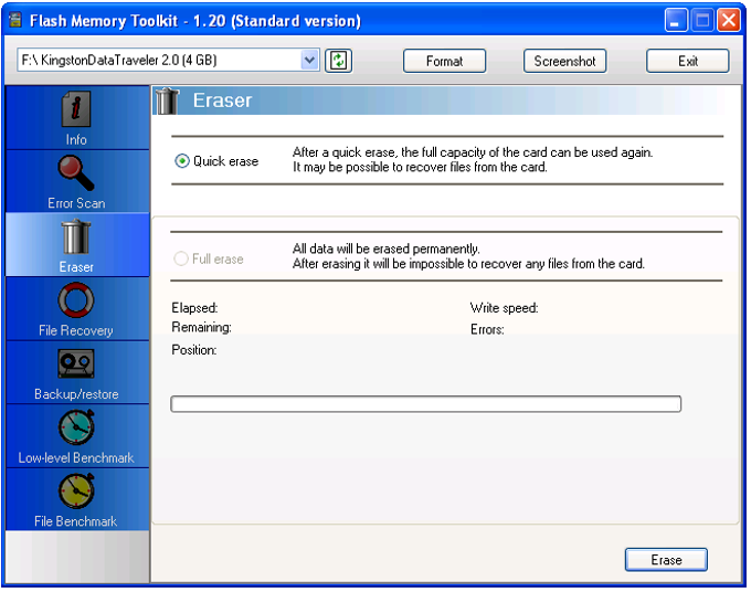 Flash Memory Toolkit Flash Memory Toolkit