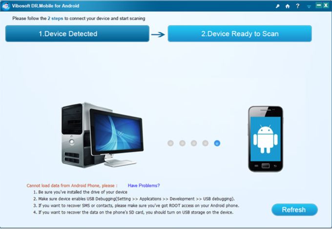 vibosoft dr mobile for android screenshot