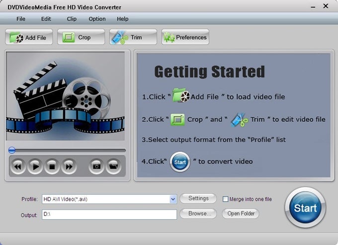 Free HD Video Converter Free HD Video Converter
