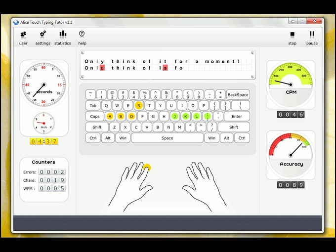 Alice Touch Typing Tutor Download