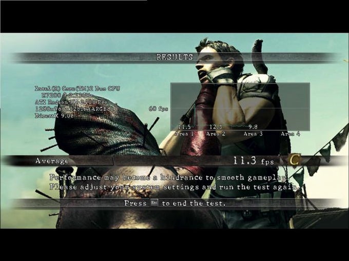 Resident Evil 5 Benchmark Resident Evil 5 Benchmark